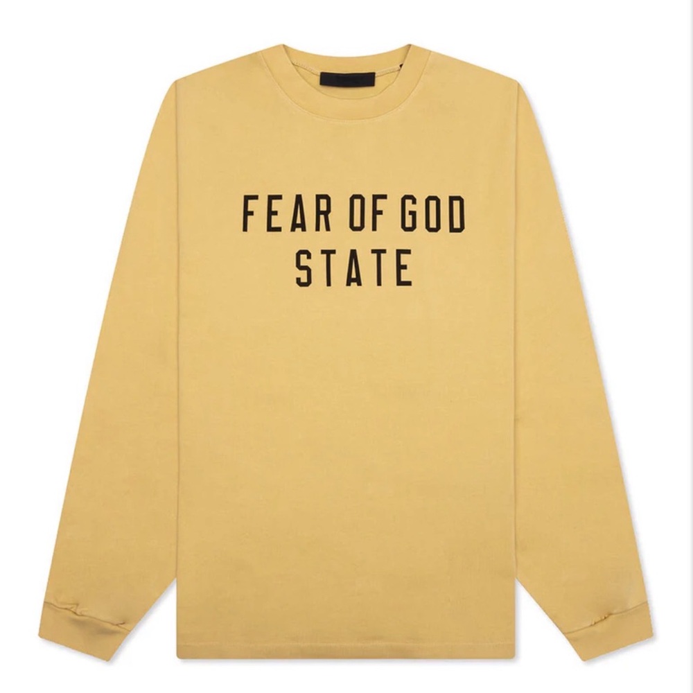 Essentials Yellow Long Sleeve Tee
